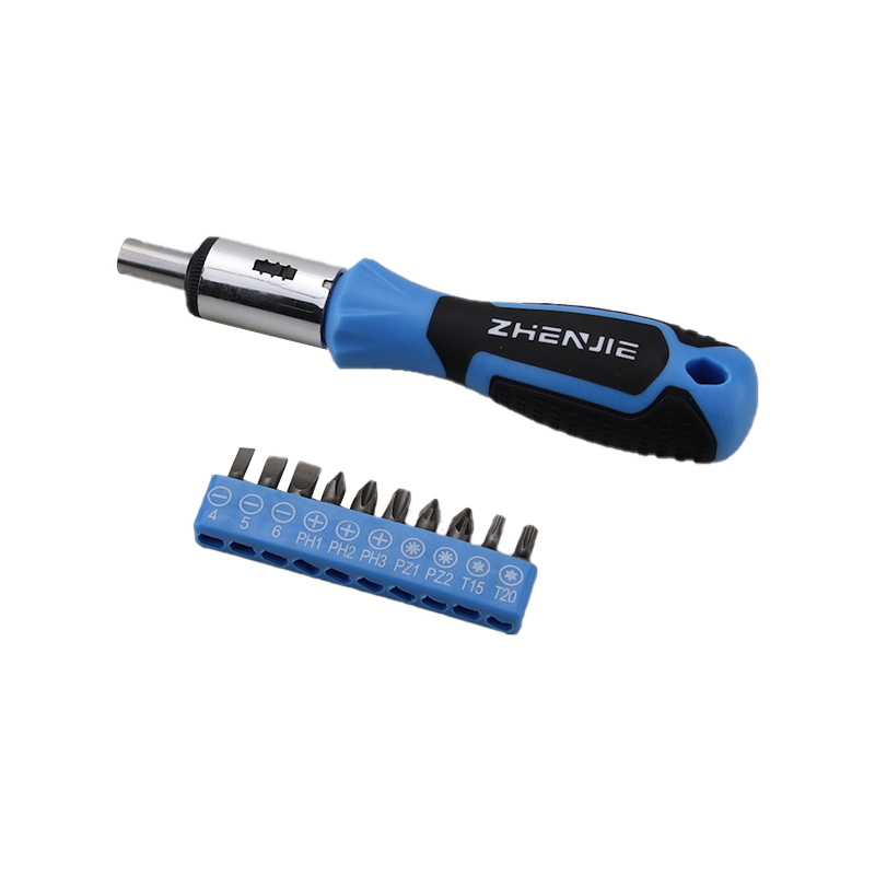 11-teiliger Bithalter-Schraubendreher und Schlitz-Phillips-Pozidriv-Torx-Bit-Set