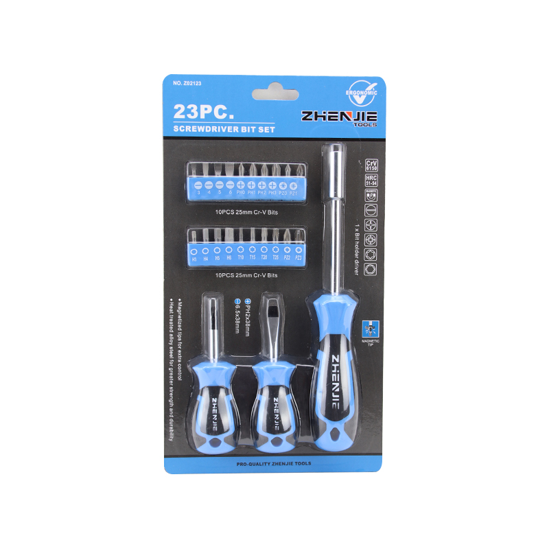 23-teiliger magnetischer Bithalter CRV-Schraubendreher und Bit-Set