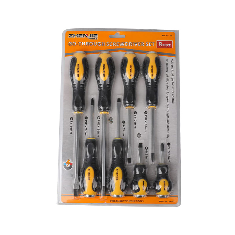 8-teiliges Werkzeug-Mehrzweck-Präzisions-Torx-Bits-Kombinationsschraubendreher-Set