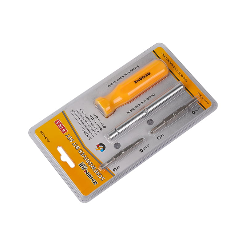 6-in-1-Multifunktions-Schraubendreher-Bit-Set