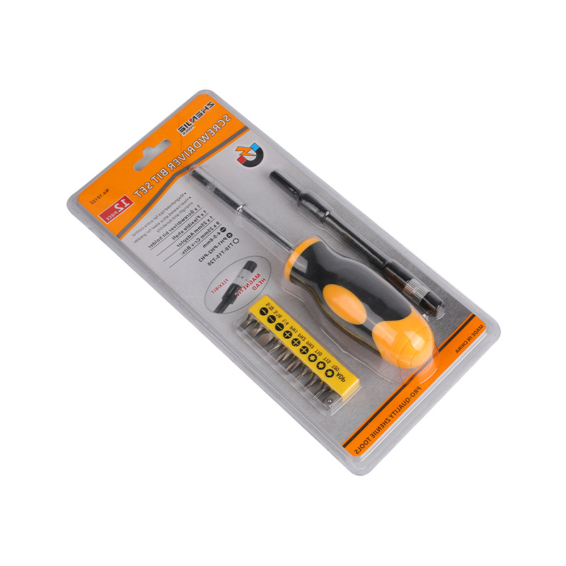 12-teiliges Schraubendreher-Bit-Set mit magnetischen Spitzen aus legiertem Stahl