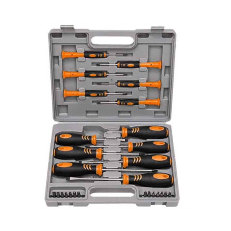 27-teiliges BMC-Verpackungs-Schlitz-Phillips-Pozidriv-Torx-CRV-Schraubendreher-Set