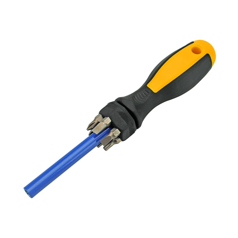 6-in-1 Schlitz-Phillips-Torx-CRV-Schraubendreher-Bit-Set