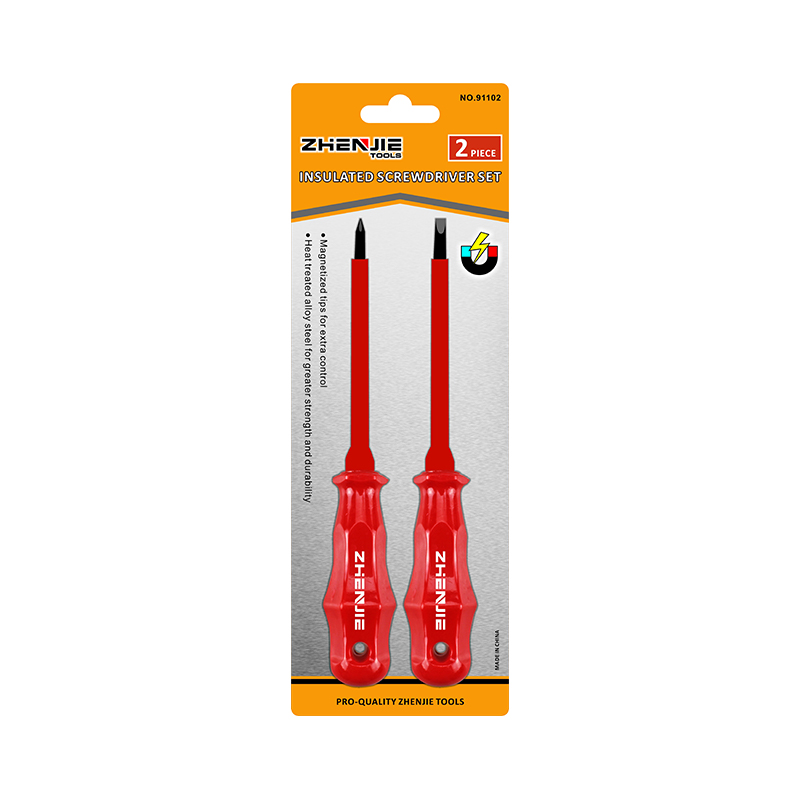 2-teiliges CRV-isoliertes Schraubendreher-Set
