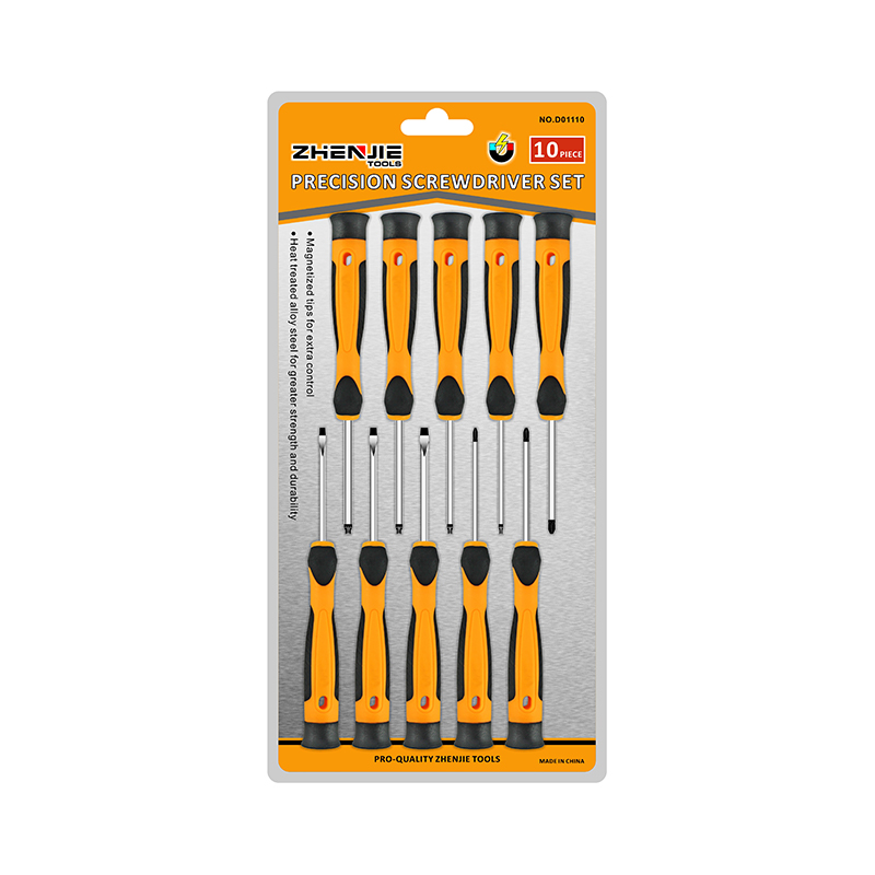 10-teiliges Schlitz-Phillips-Torx-Präzisionsschraubendreher-Set